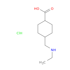 4-[(ethylamino)methyl]cyclohexane-1-carboxylic Acid Hydrochloride