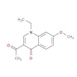 4(1H)-Quinolinone, 3-acetyl-1-ethyl-7-methoxy-