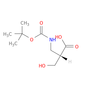 BOC-((S)-3-氨基-2-羟甲基丙酸