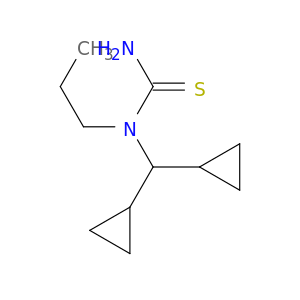 Thiourea,N-(dicyclopropylmethyl)-N-propyl-