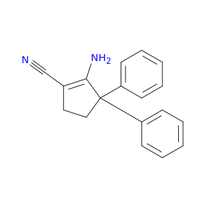 2-氨基-3,3-二苯基-1-环戊烯-1-碳腈