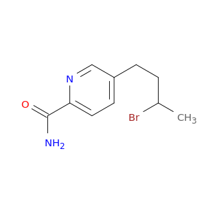 2-Pyridinecarboxamide, 5-(3-bromobutyl)-