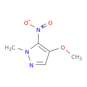 1H-Pyrazole, 4-methoxy-1-methyl-5-nitro-
