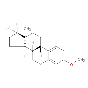 Estra-1,3,5(10)-triene-17a-thiol, 3-methoxy- (6CI)