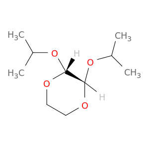 1,4-Dioxane, 2,3-bis(1-methylethoxy)-, cis-