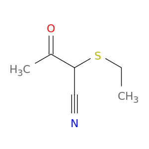 Butanenitrile,2-(ethylthio)-3-oxo-