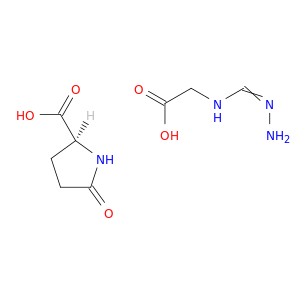 L-Proline, 5-oxo-, compd. with N-(aminoiminomethyl)Glycine (1:1)