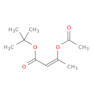 2-Butenoic acid, 3-(acetyloxy)-, 1,1-dimethylethyl ester, (Z)-