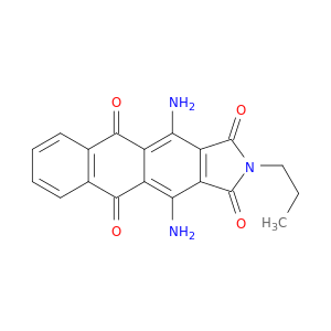 4,11-二氨基-2-丙基-1H-萘[2,3-F]异吲哚-1,3,5,10(2H)-硝基酮