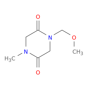 2,5-Piperazinedione,1-(methoxymethyl)-4-methyl-