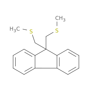 9H-Fluorene, 9,9-bis[(methylthio)methyl]-