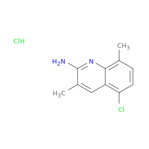 2-Amino-5-chloro-3,8-dimethylquinoline hydrochloride