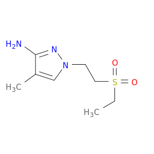 1-[2-(ethanesulfonyl)ethyl]-4-methyl-1H-pyrazol-3-amine
