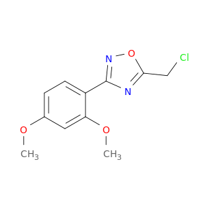 5-(Chloromethyl)-3-(2,4-dimethoxyphenyl)-1,2,4-oxadiazole