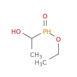 Phosphinic acid, (1-hydroxyethyl)-, ethyl ester