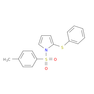 1H-Pyrrole, 1-[(4-methylphenyl)sulfonyl]-2-(phenylthio)-