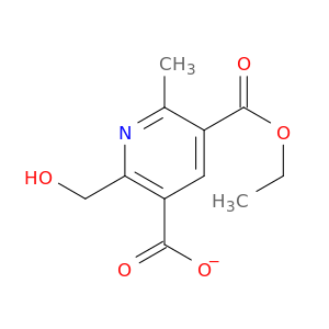 3,5-Pyridinedicarboxylic acid, 2-(hydroxymethyl)-6-methyl-, 5-ethyl ester