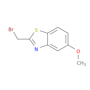 Benzothiazole, 2-(bromomethyl)-5-methoxy-