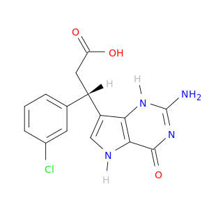 1H-Pyrrolo[3,2-d]pyrimidine-7-propanoicacid, 2-amino-b-(3-chlorophenyl)-4,5-dihydro-4-oxo-,(bS)- (9CI)