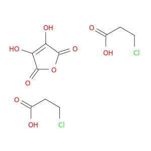 Maleic anhydride,dihydroxy-, bis(3-chloropropionate) (7CI,8CI)