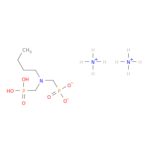 膦酸,[(丁基氨基)双(亚甲基)]双-,二氨基盐