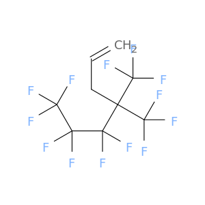 1-Heptene, 5,5,6,6,7,7,7-heptafluoro-4,4-bis(trifluoromethyl)-