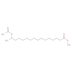 Hexadecanoic acid, 15-(acetyloxy)-, methyl ester