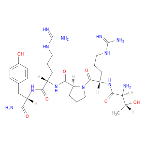 L-Tyrosinamide, L-threonyl-L-arginyl-L-prolyl-L-arginyl-