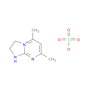 5,7-dimethyl-2,3-dihydro-1h-imidazo[1,2-a]pyrimidin-4-ium perchlorate