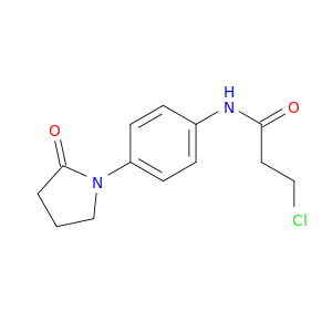 3-Chloro-N-[4-(2-Oxopyrrolidin-1-Yl)Phenyl]Propanamide