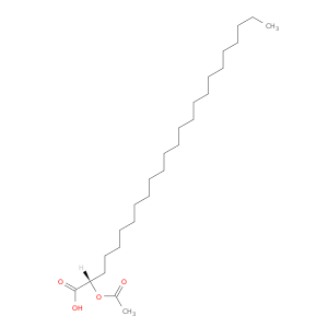 Tetracosanoic acid, 2-(acetyloxy)-, (S)-