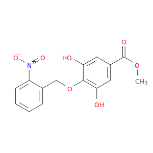 Benzoic acid, 3,5-dihydroxy-4-[(2-nitrophenyl)methoxy]-, methyl ester