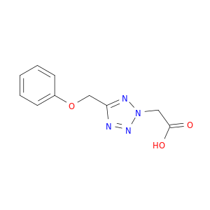 2-[5-(Phenoxymethyl)-2H-1,2,3,4-tetrazol-2-yl]acetic Acid