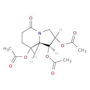 (1S,2R,8R,8aR)-1,2,8-Triacetoxy-octahydro-5-oxyindolizine