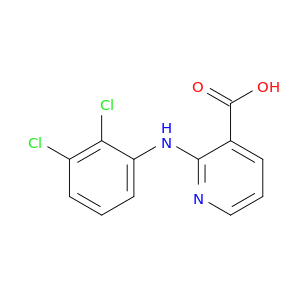 3-Pyridinecarboxylicacid, 2-[(2,3-dichlorophenyl)amino]-