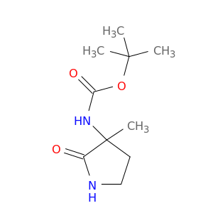 3-[(叔丁氧基羰基)氨基]-3-甲基吡咯烷-2-酮