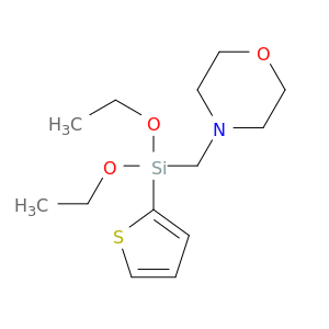 Morpholine, 4-[(diethoxy-2-thienylsilyl)methyl]-