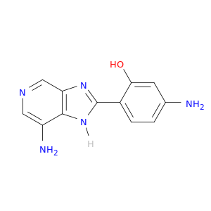 Phenol, 5-amino-2-(7-amino-1H-imidazo[4,5-c]pyridin-2-yl)-