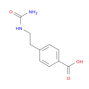 4-[2-(Carbamoylamino)ethyl]benzoic Acid