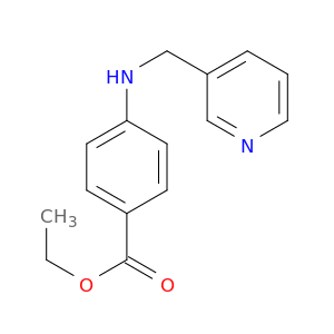 Benzoic acid,4-[(3-pyridinylmethyl)amino]-, ethyl ester