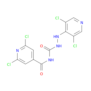 4-Pyridinecarboxamide,2,6-dichloro-N-[[2-(3,5-dichloro-4-pyridinyl)hydrazinyl]carbonyl]-