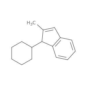1H-Indene, 1-cyclohexyl-2-methyl-