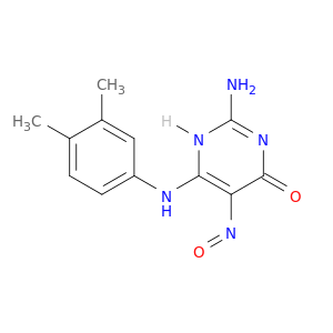 2-氨基-6-[(3,4-二甲基苯基)氨基]-5-硝基-4(3H)-吡啶酮