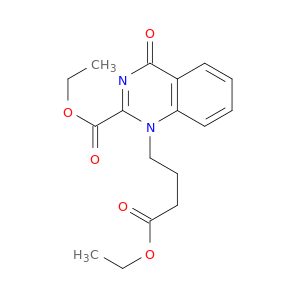 1(4H)-Quinazolinebutanoic acid, 2-(ethoxycarbonyl)-4-oxo-, ethyl ester