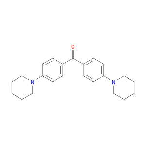 Methanone, bis[4-(1-piperidinyl)phenyl]-