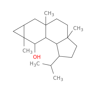 Cyclopenta[a]cyclopropa[g]naphthalen-8-ol,tetradecahydro-3a,5a,7a-trimethyl-1-(1-methylethyl)-,(1S,3aR,5aS,6aS,7aR,8S,8aR,8bR)-