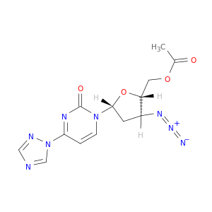 [(2S,3S,5R)-3-azido-5-[2-oxo-4-(1,2,4-triazol-1-yl)pyrimidin-1-yl]oxolan-2-yl]methyl acetate