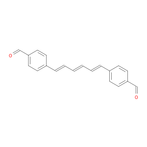 Benzaldehyde, 4,4'-(1E,3E,5E)-1,3,5-hexatriene-1,6-diylbis-