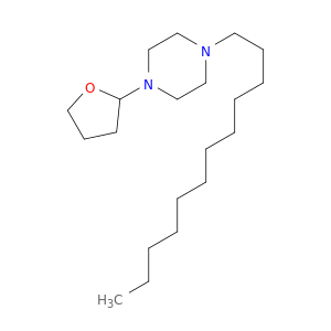 Piperazine, 1-dodecyl-4-(tetrahydro-2-furanyl)-