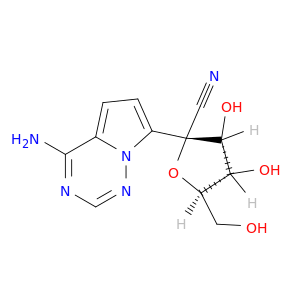 (2R,3R,4S,5R)-2-(4-氨基吡咯并[2,1-f][1,2,4]三嗪-7-基)-3,4-二羟基-5-(羟甲基)四氢呋喃-2-腈